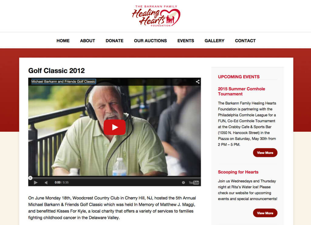 Michal Barkann Golf Classic video by Psynema