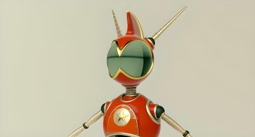 Video Game Robot 3D Art Sculpt Concept